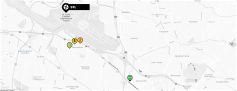 Lambert Airport Map Terminal 1 Maping Resources