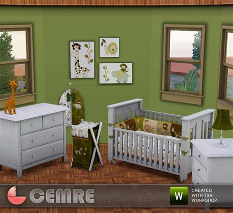 The Sims Resource Lindsey Nursery Collection