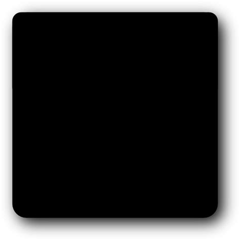 Black Rectangle Png Round Transparent
