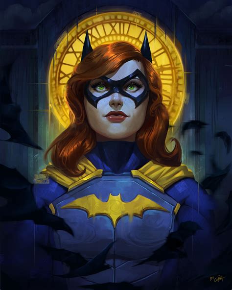 Batgirl Gotham Knights By Šárka Š Claina Nightwing And Batgirl
