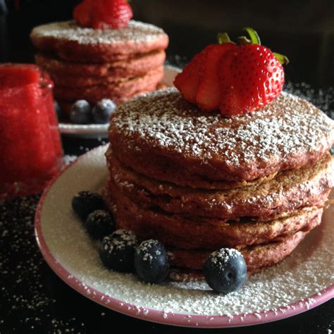 Fluffy Vegan Pancakes Organic Andrea