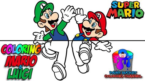 See more ideas about coloring pages, mario coloring pages, super mario coloring pages. Coloring Mario and Luigi - Nintendo Super Mario Coloring ...