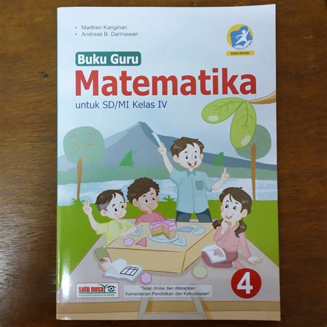 Jual Buku Guru Siswa Matematika Sd Kelas 4 Kurikulum 2013 Revisi