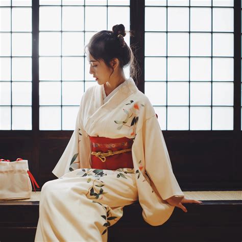 Asian Dress Japanese Geisha Kimono Dress Japanese Kimono Traditional