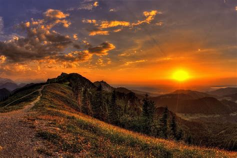 Mountain Sunset HD Wallpaper | Background Image | 1920x1280 | ID:757902 - Wallpaper Abyss