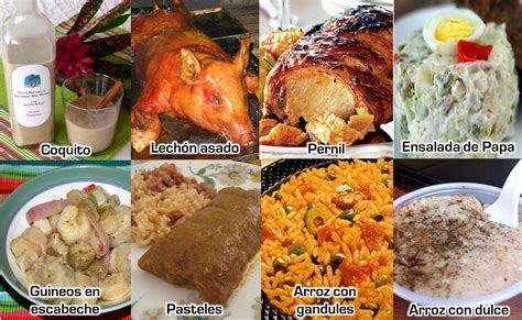 Puerto rico (spanish for 'rich port'; Recetas puertorriqueñas para Navidad y Acción de Gracias ...