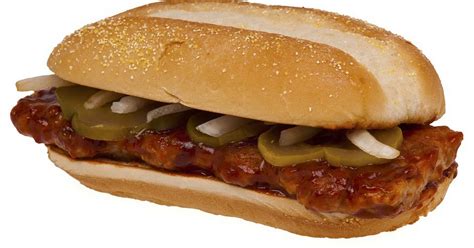 He found it in the macrib: McRib returns in USA - but McDonald's UK policy won't ...