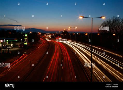 Rush Hour Traffic On A40 Road Greenford London Uk Stock Photo Alamy