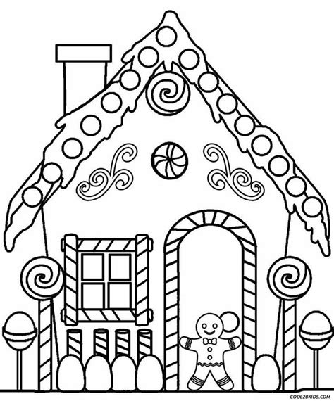 This site contains information about house window coloring pages. Gingerbread House Coloring Pages … | Christmas coloring ...