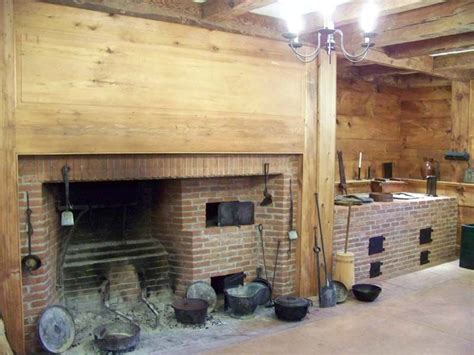 Functioning Rumford Cooking Fireplace And Beehive Ovens For The Kitchen