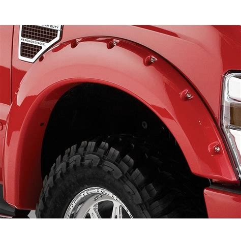 Bushwacker Pocket Style Matte Black Front Fender Flares