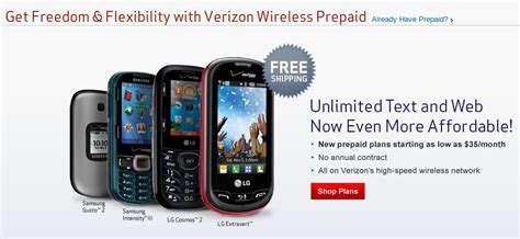 Verizon Unveils New 35month Unlimited Text Web And 500