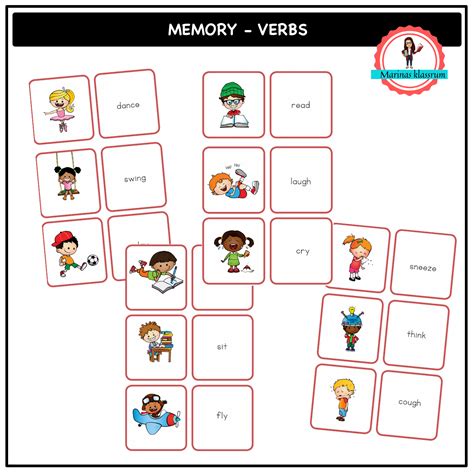 English Memory Verbs Teach Academy
