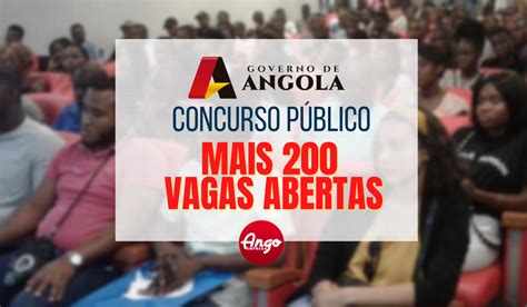 Está Em Curso O Concurso PÚblico Em Angola Mais De Duzentas Vagas Em Várias Especialidades