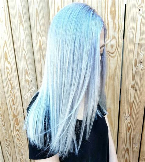 30 Icy Light Blue Hair Color Ideas For Girls In 2020 Hair Color Blue