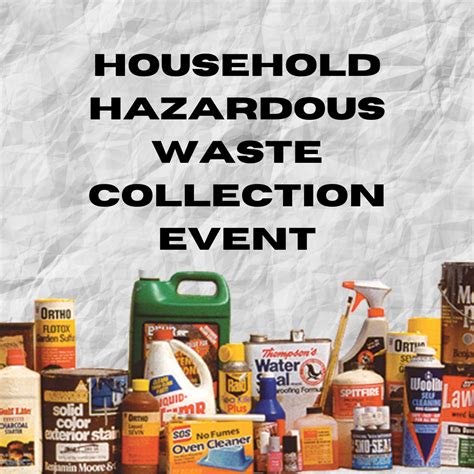 Household Hazardous Waste Collection Event Jefferson County Government