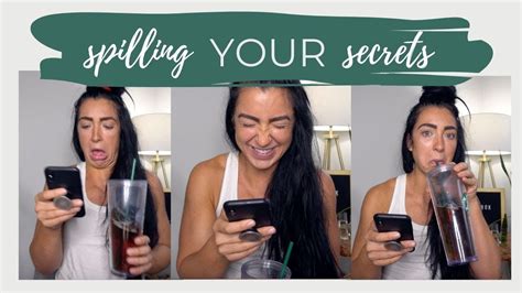 Spilling secrets is like a nuclear chain reaction where secrets travel faster than the news on tv. Spilling Your Secrets | TEA TIME - YouTube