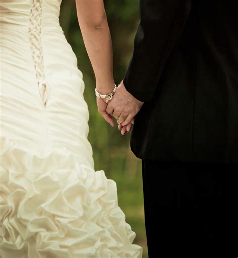 Holding Hands Strapless Wedding Dress Wedding Dresses Wedding