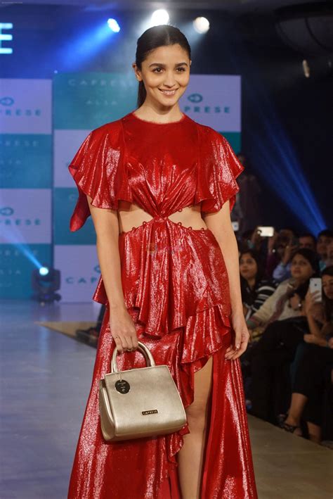 Alia Bhatt At The Launch Of Caprese Bags New Collection In Mumbai On
