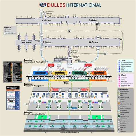 Dulles Airport Baggage Claim Map Tourist Map Of English