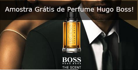 Amostra Grátis de Perfume Hugo Boss