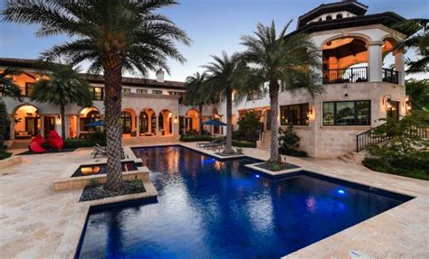 12000 Square Foot Waterfront Mansion In Coral Gables Florida Homes