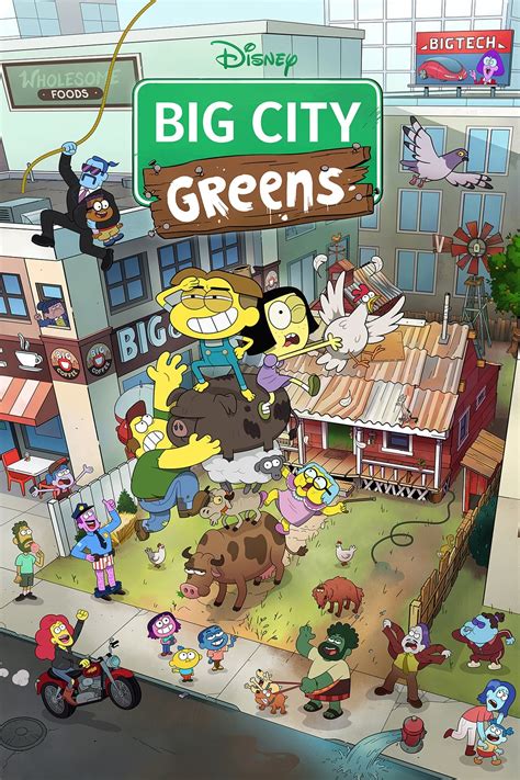 Big City Greens 2018 The Poster Database Tpdb