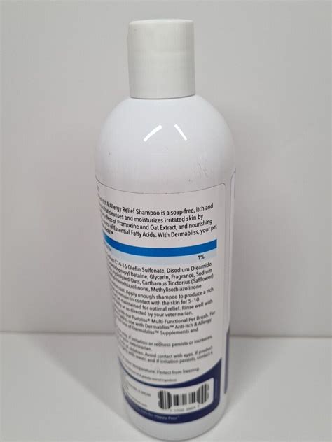 Vetnique Dermabliss Anti Itch And Allergy Relief Medicated Dog Shampoo