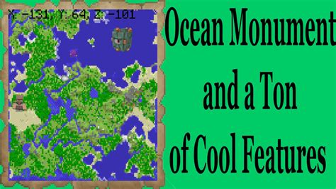 This will make it hard to break out of the monument and flee. Minecraft Console Seed: Ocean Monument and a Ton of Cool ...