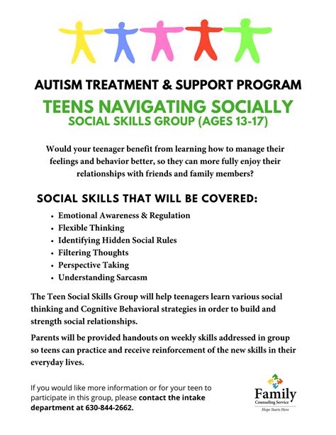 Autism Support Groups For Teens