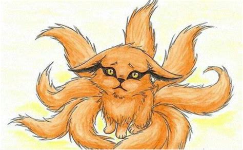 Drawing Nine Tailed Fox Baby Fallinlovewithmybestfried