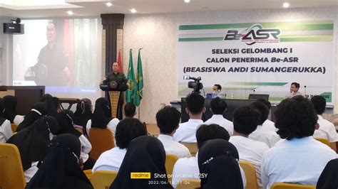 Program Be Asr Lahirkan Sdm Unggul Dan Berdaya Saing Menuju Sultra