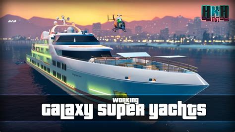 Working Galaxy Super Yacht Mod Gta5