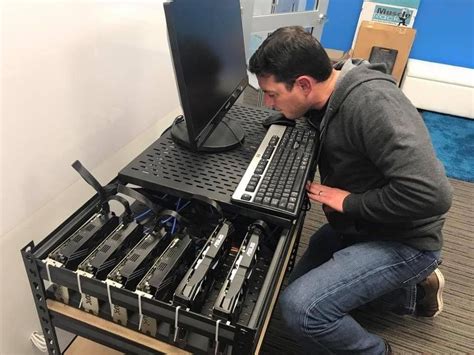 If i'm going to build it again, i would make the case wider to put a bigger gap between the cards and maybe use 1x to 1x risers to make the gpus extend further. free bitcoins #cryptocurrency | Bitcoin mining, What is ...
