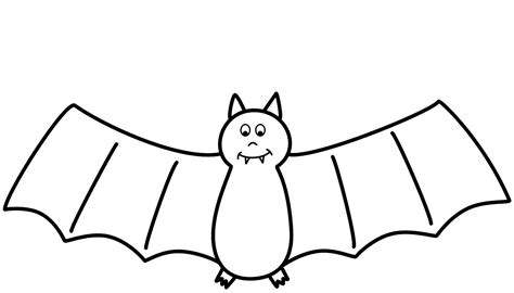 Bat Drawing Outline at GetDrawings | Free download