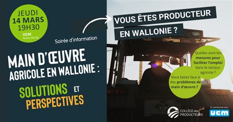 Main Dœuvre Agricole En Wallonie Solutions Et Perspectives