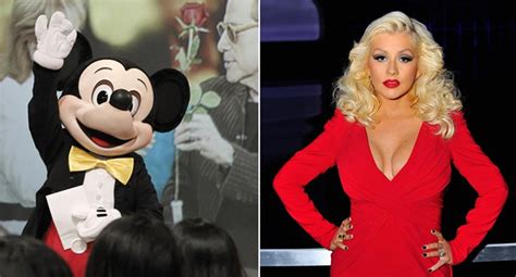 Christina Aguilera Se Peleó Con Mickey Mouse En Disneylandia Tvmas