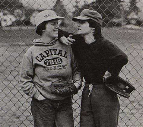 Lesbian Couple At Softball Tryouts Scene Vintage Photo 1980s Etsy