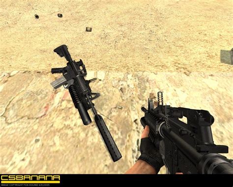 M4a1 W M203 Grenade Launcher Counter Strike Source Mods
