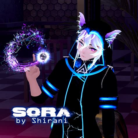 Vrchat Avatar Sora Green Optimized Version Now With Phys Bones