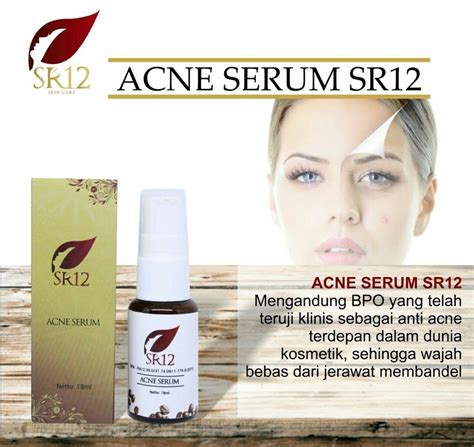 Cari serum yang cocok untuk kulit yang mudah berjerawat? Jual SR12 Acne Serum - Perawatan dan Pembersih Jerawat ...