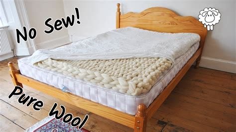 Our latex foam is made of natural latex harvested from organically grown rubber trees in sri lanka. DIY Wool Mattress Topper (Easy No Sew) - YouTube
