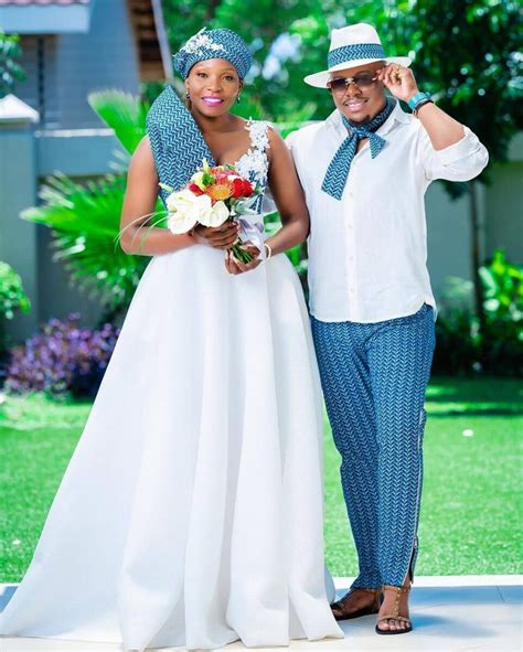 Tswana Traditional Wedding Dresses 2021 For Ladies Shweshwe 4u