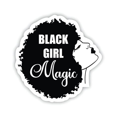 black girl magic yard card beautiful black girl signway