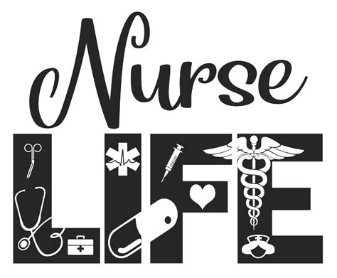 Nurse Life Svg Nurse Cut Files Nurse Shirt Svg Registered Nurse Svg Nursing Svg Nurse Svg Files