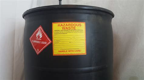 Dating Hazardous Waste Containers Hazardous Waste Labeling And