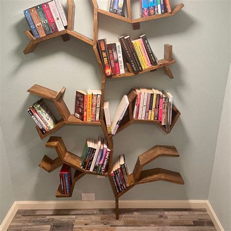 Tree Bookcases Are A Stylish Alternative To The Standard Design