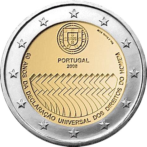Ces pièces sont destinées à commémorer des événements historiques ou célébrer des événements d'importance particulières. Euro coins (Portugal 2 EURO 2008 - commemorative) - YuriBS ...