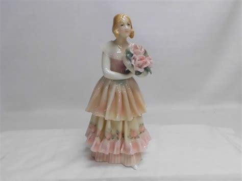 Reserved Karl Ens Volksted Figurine Woman Holding Flowers In Etsy
