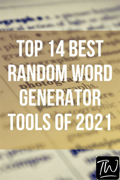 Top 14 Best Random Word Generator Tools Of 2021 Words Generator Best